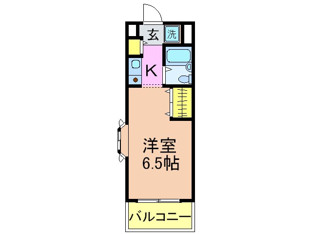 ハーバーヒル大倉山の物件間取画像