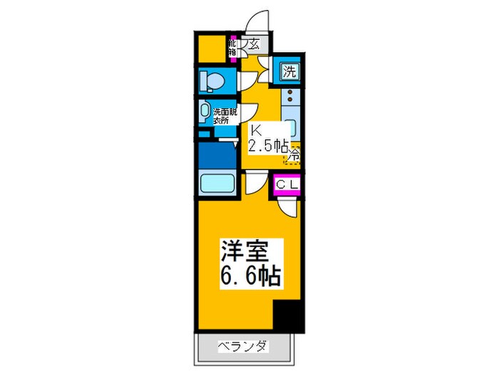 フォレストインサイド深井の物件間取画像