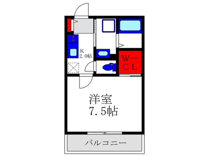 REGIES柴原阪大前Ⅱの物件間取画像