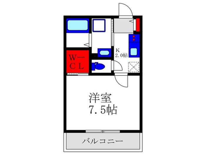 REGIES柴原阪大前Ⅱの物件間取画像