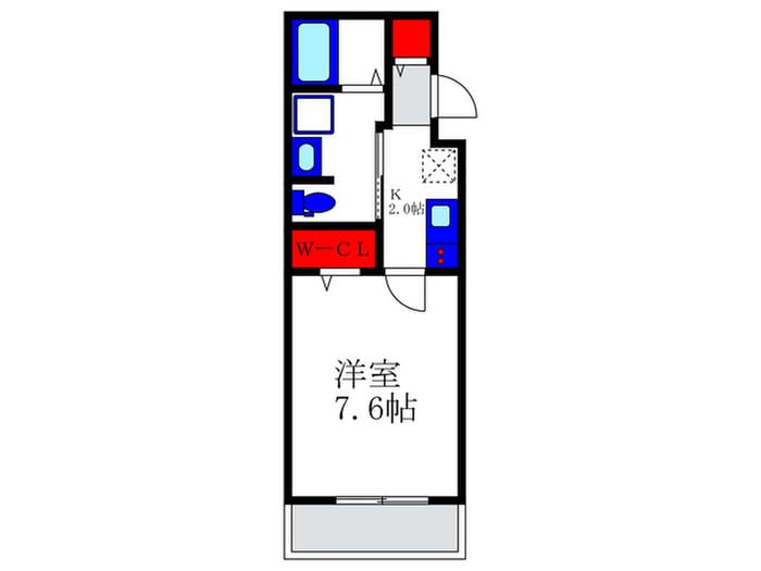 REGIES柴原阪大前Ⅱの物件間取画像