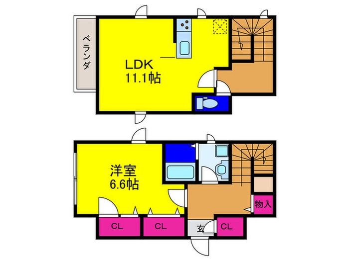 シャーメゾン　プティの物件間取画像