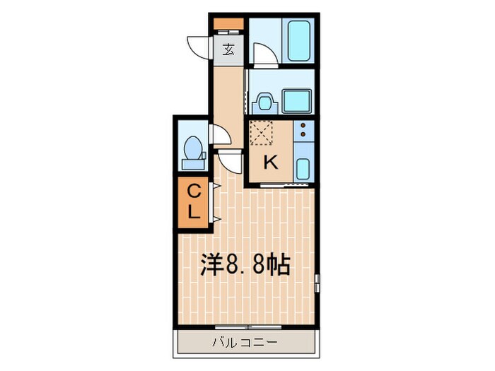 エルスタンザ塚口本町の物件間取画像