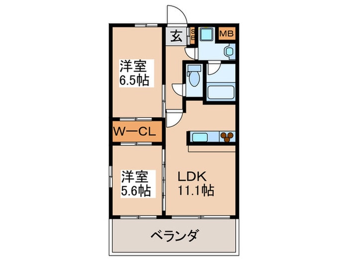 南海グランドコート阿倍野の物件間取画像