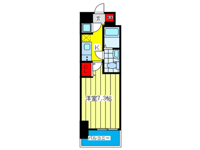 セレニテ京橋クレアの物件間取画像