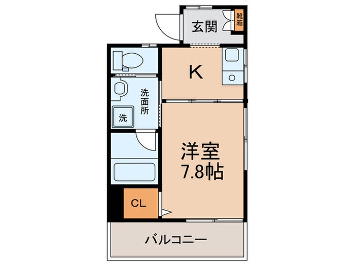 コ－トフジの物件間取画像