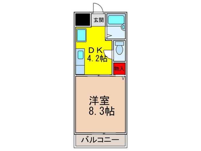 ＢＵＢＢＩＥＳ 千里山の物件間取画像