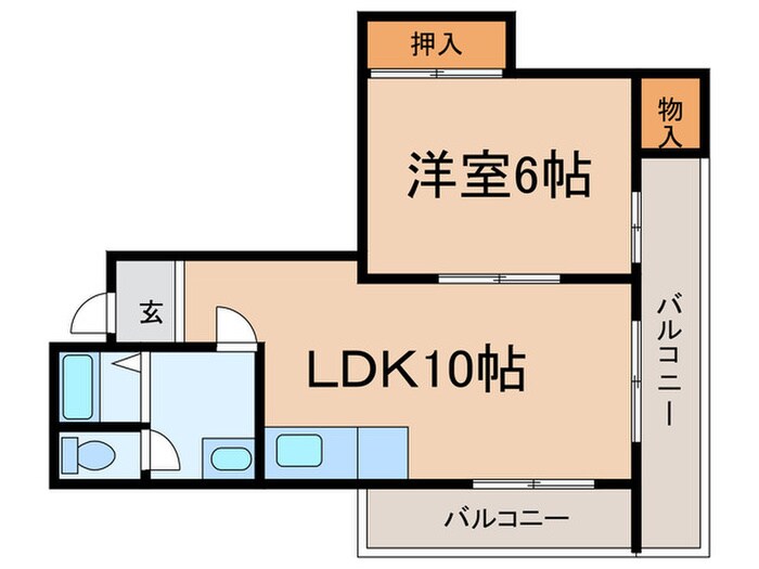 ハイツ川口の物件間取画像