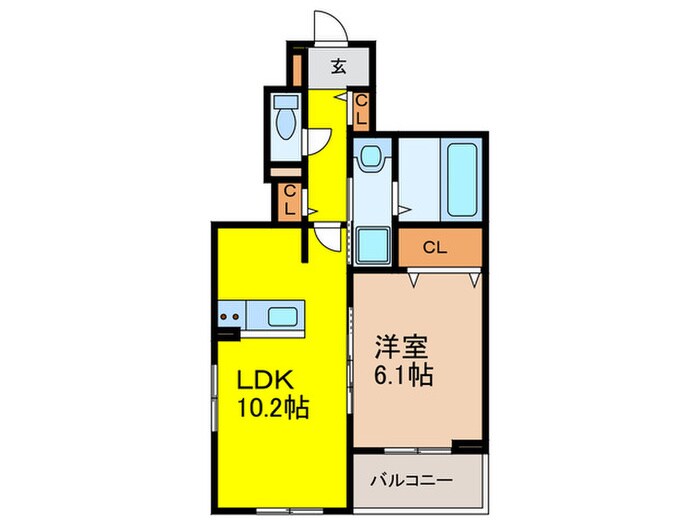 物件間取画像