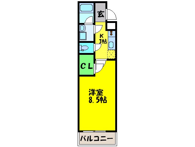 フジパレス浜寺ノ－スⅡ番館の物件間取画像