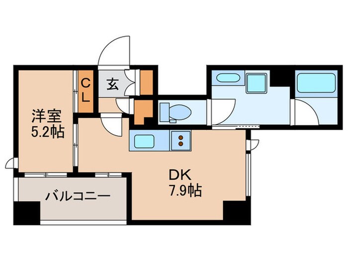 キャトル・ヴァレの物件間取画像