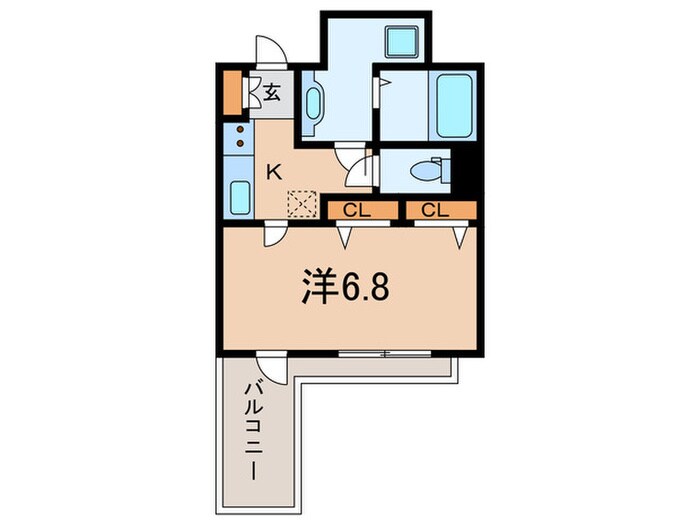 silus東灘深江の物件間取画像