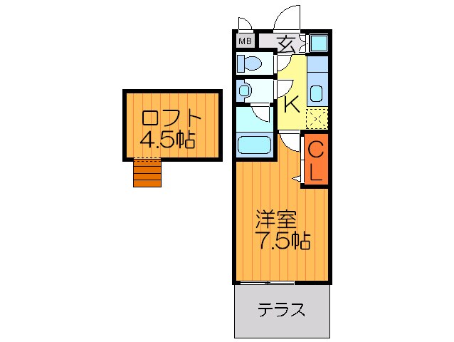 フジパレス荒川の物件間取画像