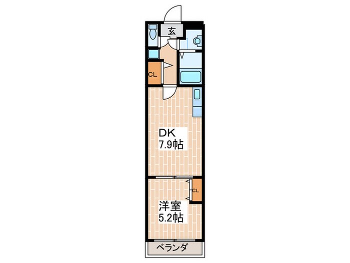 メゾンヴェルデュ－ルの物件間取画像