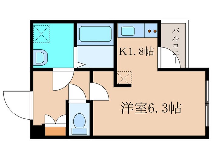 アドバンス京都レイズ(406)の物件間取画像