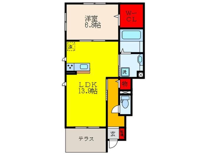 第二セピアコートの物件間取画像