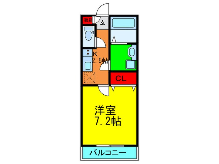 プレゾンの物件間取画像