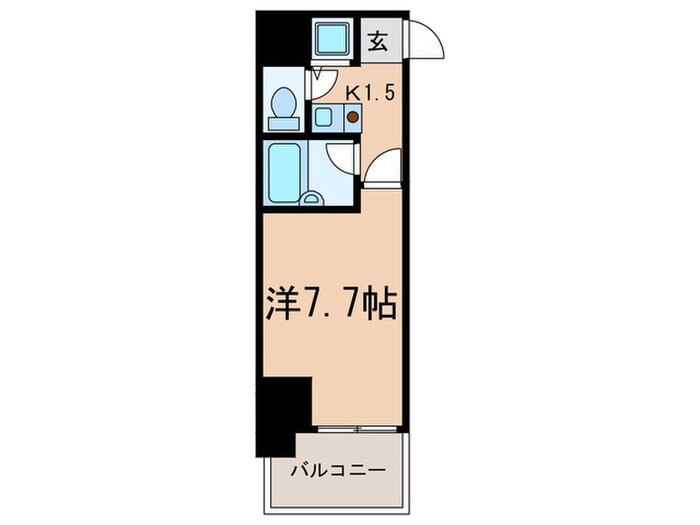 ＴＡＴﾃﾞｨﾅｽﾃｨ西本町（６０１）の物件間取画像