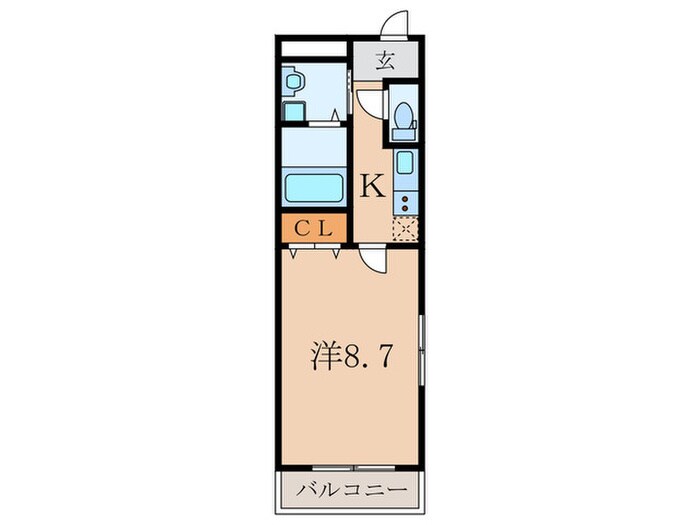 フジパレス武庫之荘Ⅱ番館の物件間取画像