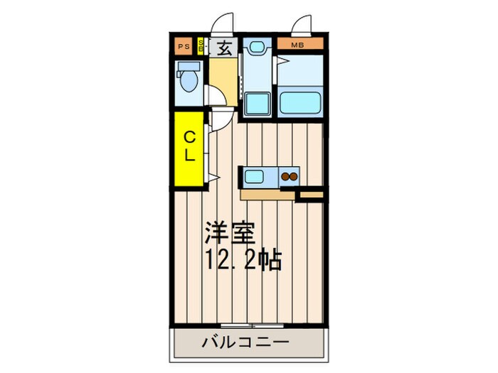 トリオンファ－レの物件間取画像