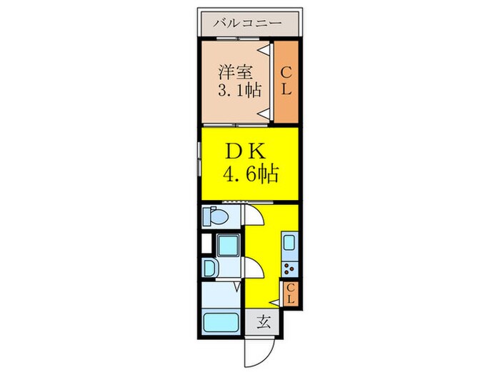 GRAND　STEADY　西中島の物件間取画像