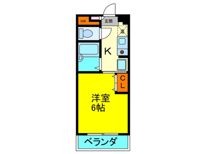 エスポア－ルはしばの物件間取画像