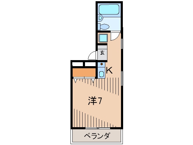 ジュネス武庫之荘の物件間取画像