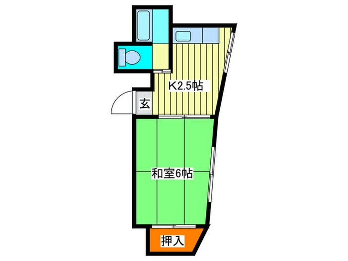 メゾンド浅田の物件間取画像