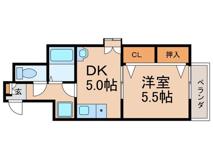 グレース曽根の物件間取画像