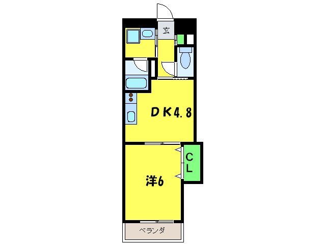 リアライズ堺駅前の物件間取画像