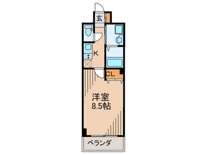 ノステルコ－ト塚口の物件間取画像