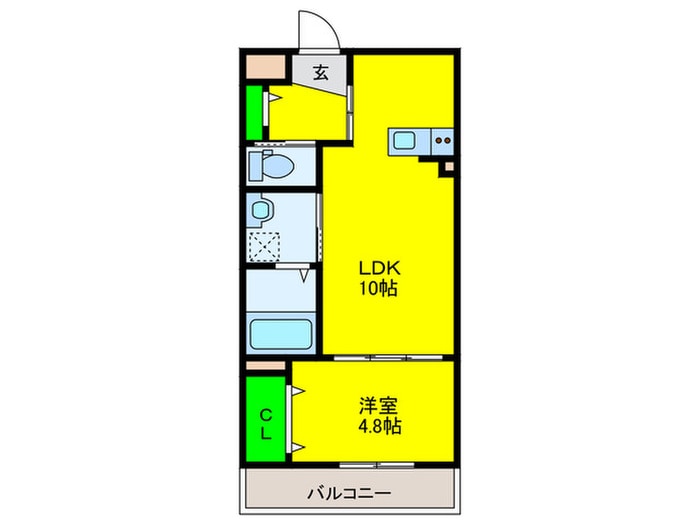 ARCA堺東の物件間取画像