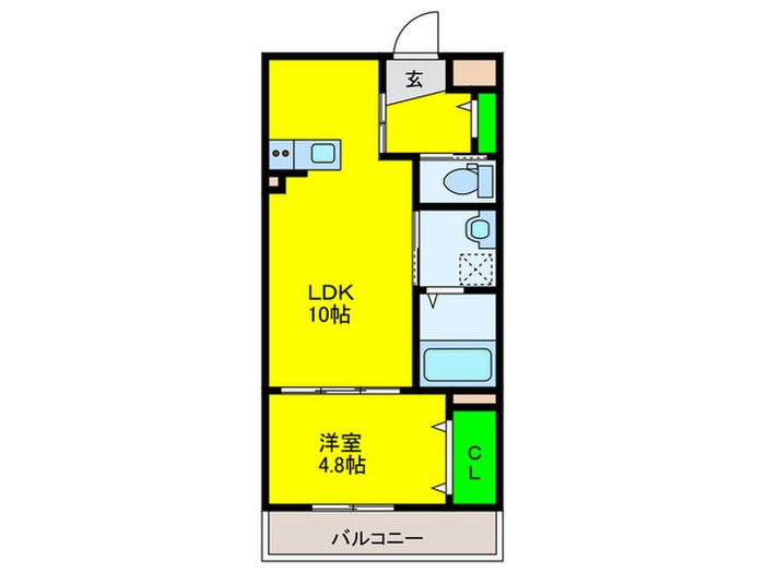 ARCA堺東の物件間取画像