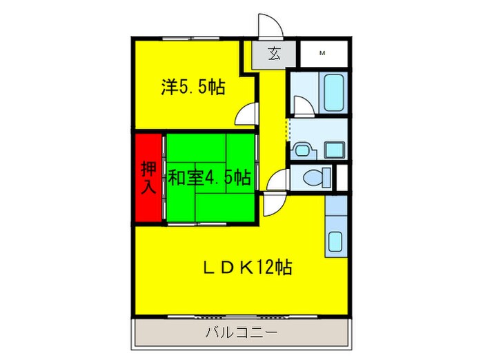 ブライトアーデンの物件間取画像