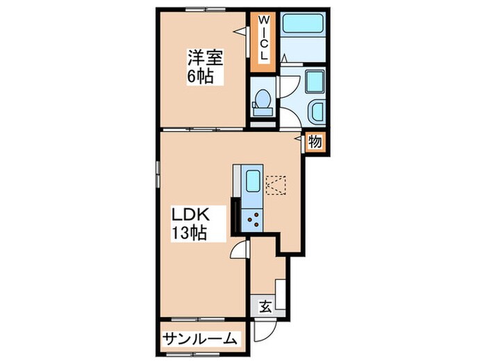 サイプレスⅢの物件間取画像