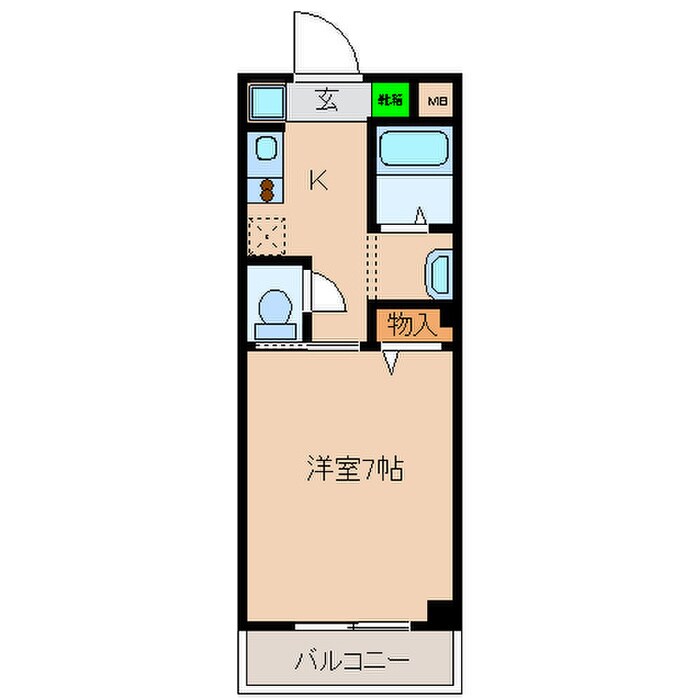 epoch 昭和町の物件間取画像
