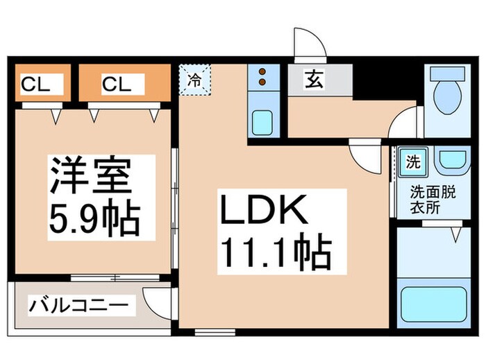 フジパレス　シエスタの物件間取画像