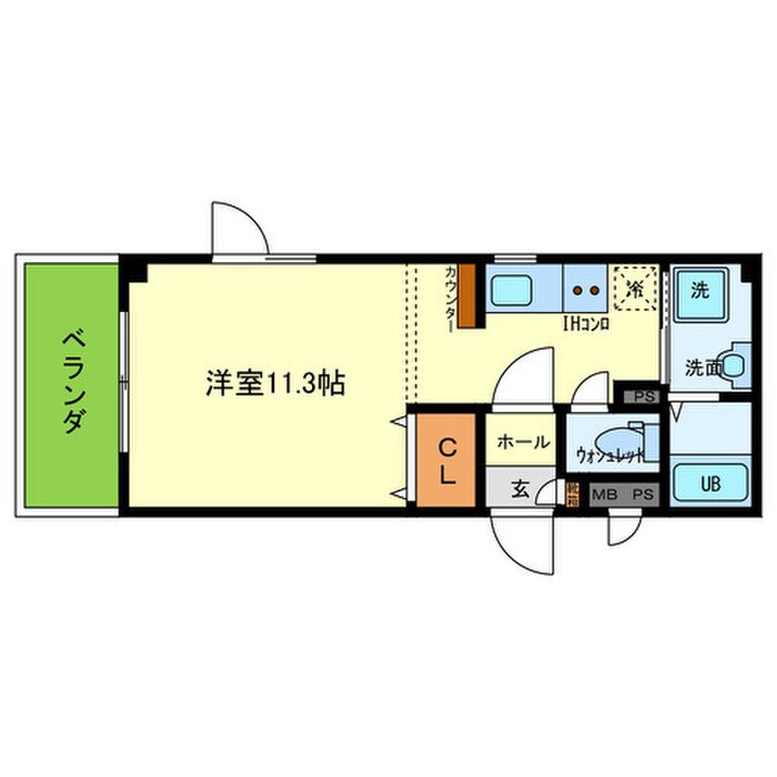 Ｐrimo鳳の物件間取画像