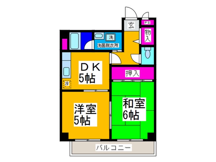 物件間取画像