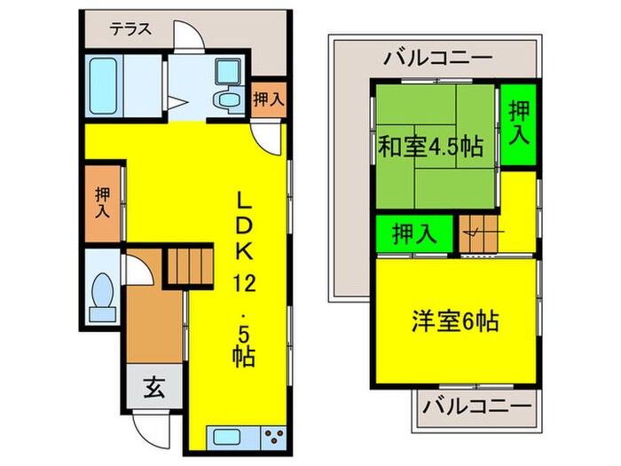 Re－Home上の物件間取画像