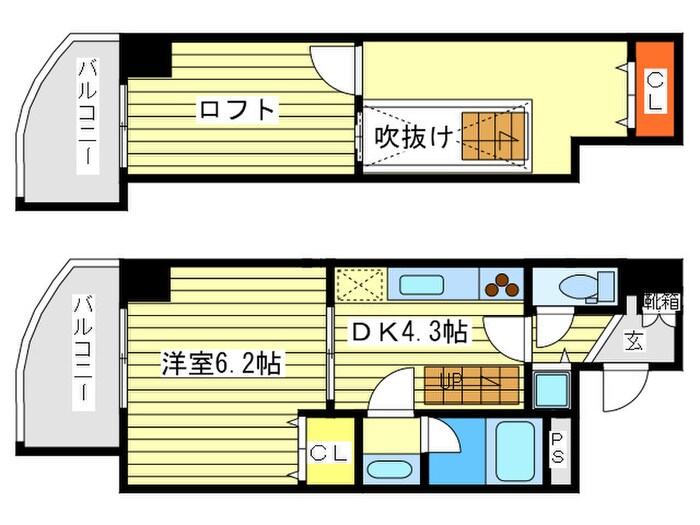 ＺｅｕｓＦａｉｒｙＷｉｎｇの物件間取画像