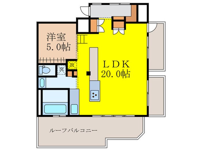 ドムール千里桃山台（601）の物件間取画像