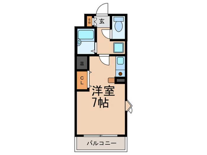 ワイズ六甲の物件間取画像