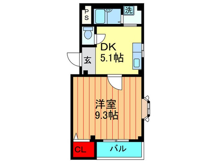 メゾンドオ－ブⅡの物件間取画像