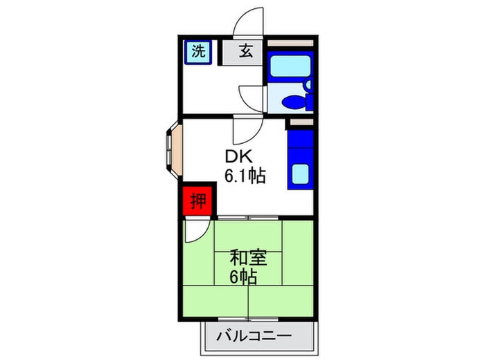 アメニティ曽根の物件間取画像