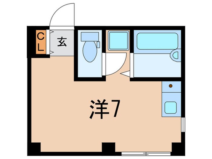 西宮ツインビルの物件間取画像