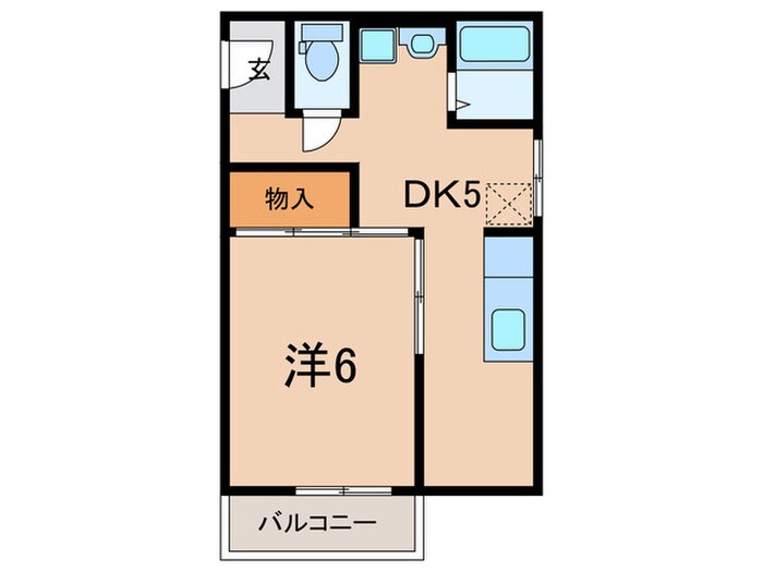 オレンジマンションの物件間取画像