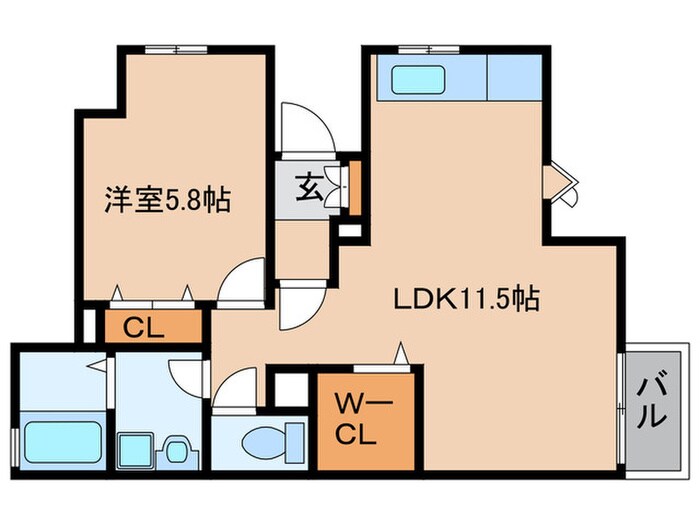 メイプルホ－ム壱番館の物件間取画像