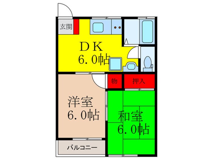 物件間取画像