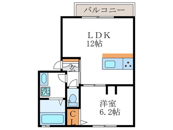 カーサ　ヨシの物件間取画像